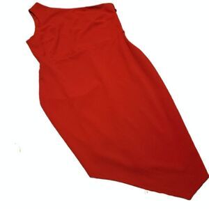 Elegant One Shoulder Red Dress